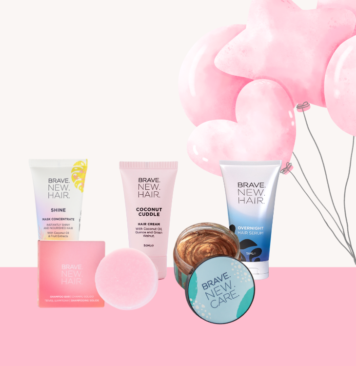 BRAVE. NEW. HAIR.  Limited Birthday Boxes