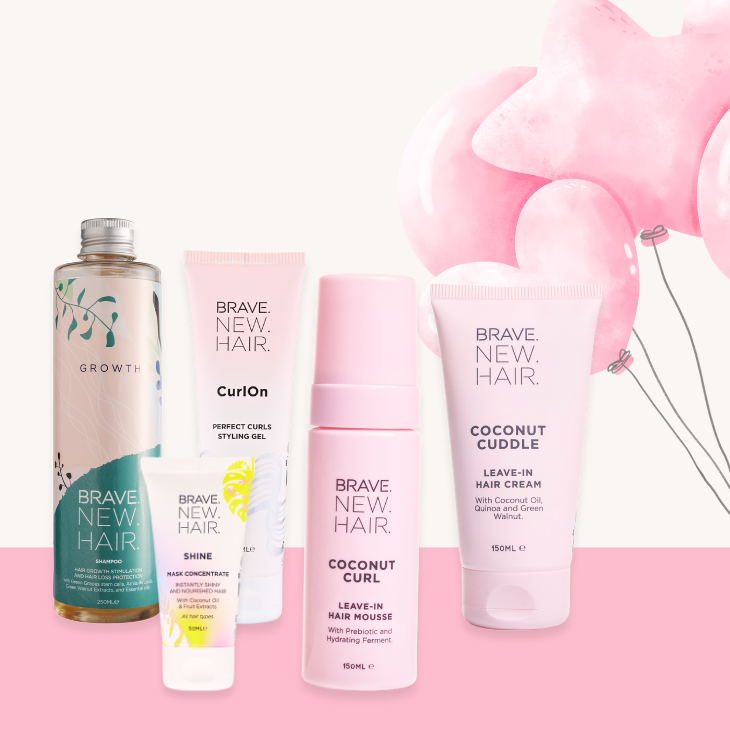 BRAVE. NEW. HAIR.  Limited Birthday Boxes