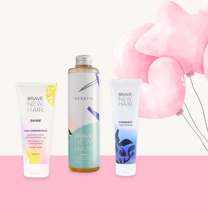 BRAVE. NEW. HAIR.  Limited Birthday Boxes
